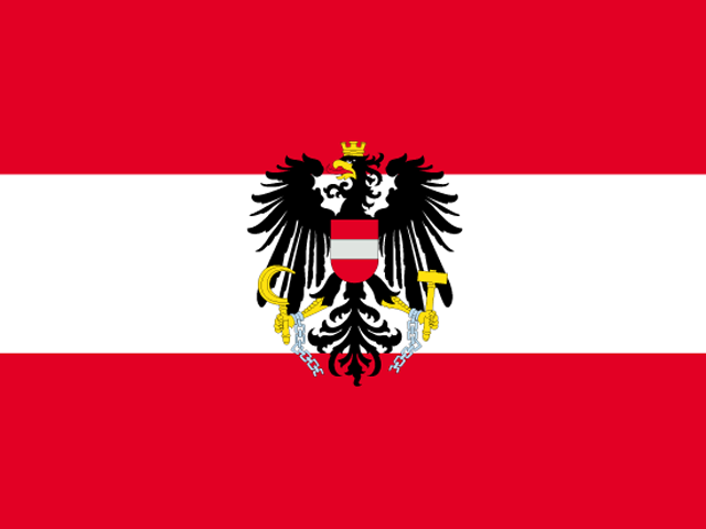 Austria / Österreich National Vector Flag - World of Flags